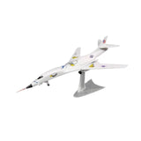 Maxbell 1/144 Scale Aircraft Model Collection Aircraft Ornament for Living Room Cafe Style C