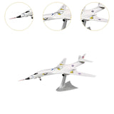 Maxbell 1/144 Scale Aircraft Model Collection Aircraft Ornament for Living Room Cafe Style C