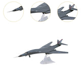 Maxbell 1/144 Scale Aircraft Model Collection Aircraft Ornament for Living Room Cafe Style D
