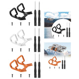 Maxbell Gimbal Bumper Guard Lightweight Lens Bumper for Gimbal Drone DIY Accessories Black