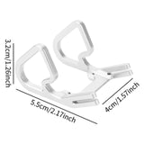 Maxbell Gimbal Bumper Guard Lightweight Lens Bumper for Gimbal Drone DIY Accessories Argent