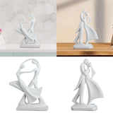 Maxbell Resin Couple Sculpture Crafts Couple Gifts for Hotel Great Wedding Apartment dancing
