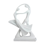 Maxbell Resin Couple Sculpture Crafts Couple Gifts for Hotel Great Wedding Apartment dancing