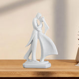 Maxbell Resin Couple Sculpture Crafts Couple Gifts for Hotel Great Wedding Apartment Embrace