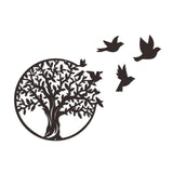 Maxbell Tree Birds Metal Wall Decor Wall Ornament for Living Room Front Door Bedroom S