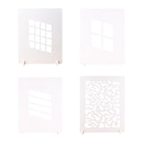 Maxbell Photography Light Shadow Board for Food Other Small Items Photography Studio angled corner window