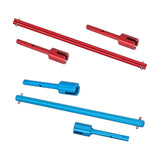 Maxbell Central Drive Shaft and Propeller Joint Set for TT02 TT02B 1:10 Scale Trucks Red