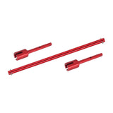 Maxbell Central Drive Shaft and Propeller Joint Set for TT02 TT02B 1:10 Scale Trucks Red
