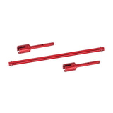 Maxbell Central Drive Shaft and Propeller Joint Set for TT02 TT02B 1:10 Scale Trucks Red