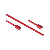 Maxbell Central Drive Shaft and Propeller Joint Set for TT02 TT02B 1:10 Scale Trucks Red