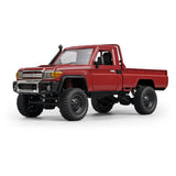 Maxbell 4x Metal Chassis Fixing Rod RC Car Metal Upgrade for 1:12 RC Crawler Car DIY Red