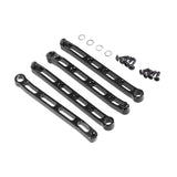 Maxbell 4x Metal Chassis Fixing Rod RC Car Metal Upgrade for 1:12 RC Crawler Car DIY Black