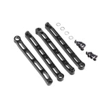 Maxbell 4x Metal Chassis Fixing Rod RC Car Metal Upgrade for 1:12 RC Crawler Car DIY Black