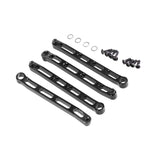 Maxbell 4x Metal Chassis Fixing Rod RC Car Metal Upgrade for 1:12 RC Crawler Car DIY Black