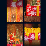 Maxbell Musical Snowglobe Gift Box Christmas Music Box for Living Room Cafes Holiday Santa deer