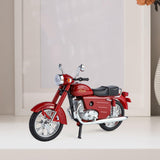Maxbell 1:10 Collection Decor Artwork Metal Motorcycle Model for Dad Men Living Room red