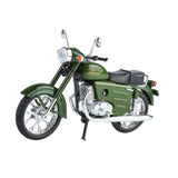 Maxbell 1:10 Collection Decor Artwork Metal Motorcycle Model for Dad Men Living Room green