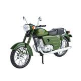 Maxbell 1:10 Collection Decor Artwork Metal Motorcycle Model for Dad Men Living Room green
