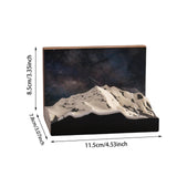 Maxbell 3D Paper Memo Pad DIY Calendar Desktop Decoration Notes Art Craft for Office with calendar
