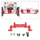 Maxbell RC Servo Mount Replace Metal Servo Fixing Mount for MN99S MN78 1:12 Scale RC Red