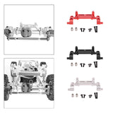 Maxbell RC Servo Mount Replace Metal Servo Fixing Mount for MN99S MN78 1:12 Scale RC Red