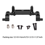 Maxbell RC Servo Mount Replace Metal Servo Fixing Mount for MN99S MN78 1:12 Scale RC Black