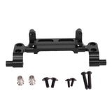 Maxbell RC Servo Mount Replace Metal Servo Fixing Mount for MN99S MN78 1:12 Scale RC Black