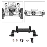 Maxbell RC Servo Mount Replace Metal Servo Fixing Mount for MN99S MN78 1:12 Scale RC Black