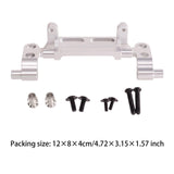 Maxbell RC Servo Mount Replace Metal Servo Fixing Mount for MN99S MN78 1:12 Scale RC Argent