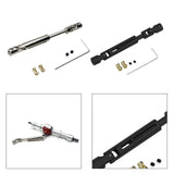 Maxbell 1/12 RC Car Drive Shaft Transmission Joint for MN78 MN168 Remote Control Car black