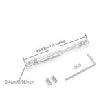 Maxbell 1/12 RC Car Drive Shaft Transmission Joint for MN78 MN168 Remote Control Car silver