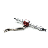 Maxbell 1/12 RC Car Drive Shaft Transmission Joint for MN78 MN168 Remote Control Car silver