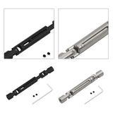 Maxbell 1/12 RC Car Drive Shaft RC Universal Driveshaft for Hobby Model MN78 Crawler black
