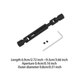 Maxbell 1/12 RC Car Drive Shaft RC Universal Driveshaft for Hobby Model MN78 Crawler black