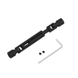 Maxbell 1/12 RC Car Drive Shaft RC Universal Driveshaft for Hobby Model MN78 Crawler black
