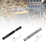 Maxbell 1/12 RC Car Drive Shaft RC Universal Driveshaft for Hobby Model MN78 Crawler black