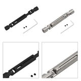 Maxbell 1/12 RC Car Drive Shaft RC Universal Driveshaft for Hobby Model MN78 Crawler black