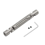 Maxbell 1/12 RC Car Drive Shaft RC Universal Driveshaft for Hobby Model MN78 Crawler silver