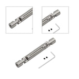 Maxbell 1/12 RC Car Drive Shaft RC Universal Driveshaft for Hobby Model MN78 Crawler silver