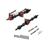 Maxbell RC Front Rear Axle Upgrade Part RC Car Part for LC79 1/12 Scale RC Hobby Car black