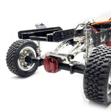 Maxbell RC Front Rear Axle Upgrade Part RC Car Part for LC79 1/12 Scale RC Hobby Car black