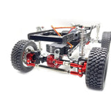 Maxbell RC Front Rear Axle Upgrade Part RC Car Part for LC79 1/12 Scale RC Hobby Car argent