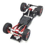 Maxbell RC Front Rear Axle Upgrade Part RC Car Part for LC79 1/12 Scale RC Hobby Car argent