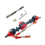 Maxbell RC Metal Axle Replacement RC Car Accessory for MN78 1/12 RC Car Modification black front axle
