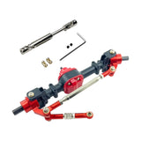 Maxbell RC Metal Axle Replacement RC Car Accessory for MN78 1/12 RC Car Modification black front axle