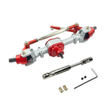Maxbell RC Metal Axle Replacement RC Car Accessory for MN78 1/12 RC Car Modification argent front axle