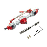 Maxbell RC Metal Axle Replacement RC Car Accessory for MN78 1/12 RC Car Modification argent front axle