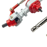 Maxbell RC Metal Axle Replacement RC Car Accessory for MN78 1/12 RC Car Modification argent front axle