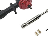 Maxbell RC Metal Axle Replacement RC Car Accessory for MN78 1/12 RC Car Modification black rear axle