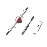 Maxbell RC Metal Axle Replacement RC Car Accessory for MN78 1/12 RC Car Modification argent rear axle